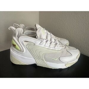 Nike Women's Zoom 2K Casual Sneakers Mesh White Volt Aqua Size 9.5 Shoes